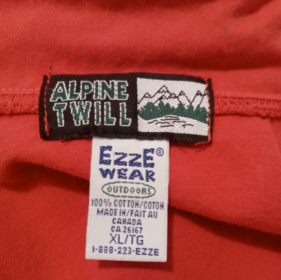 Men's Alpine Twill Outdoor Jacket XL - Picture 4 of 4